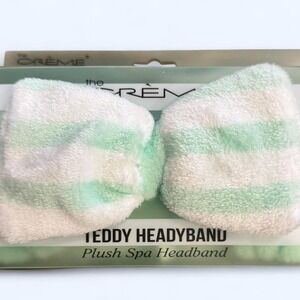 The Crème Shop Teddy Plush Spa Headband